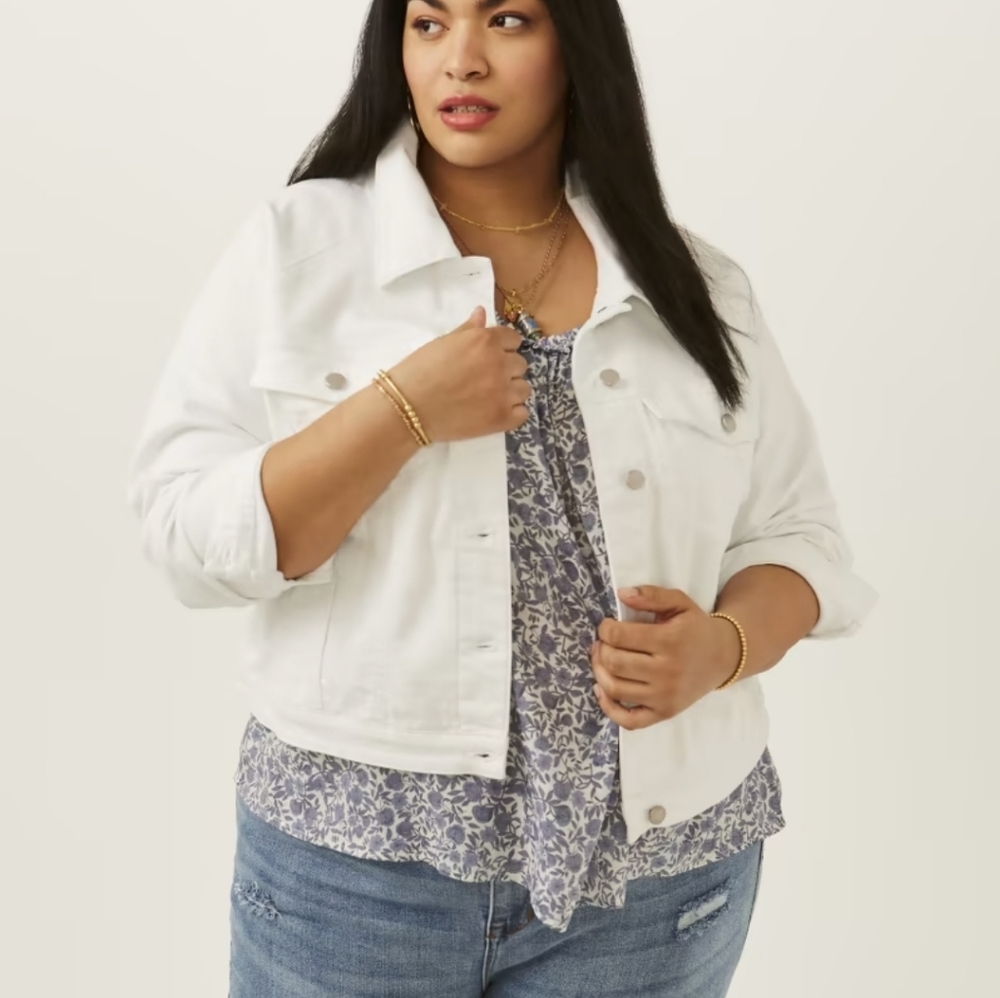 Grace denim jacket by Molly and Isadora